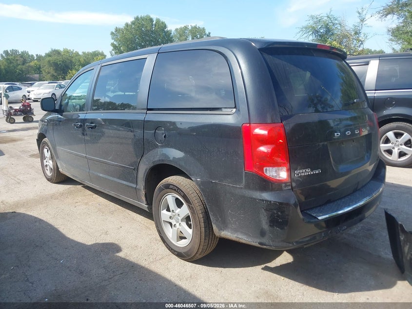 DODGE GRAND CARAVAN 2013 VIN 2C4RDGCGXDR550508