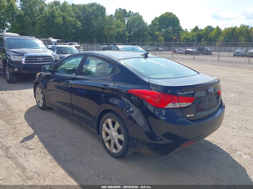 2011 HYUNDAI ELANTRA auction photo 3