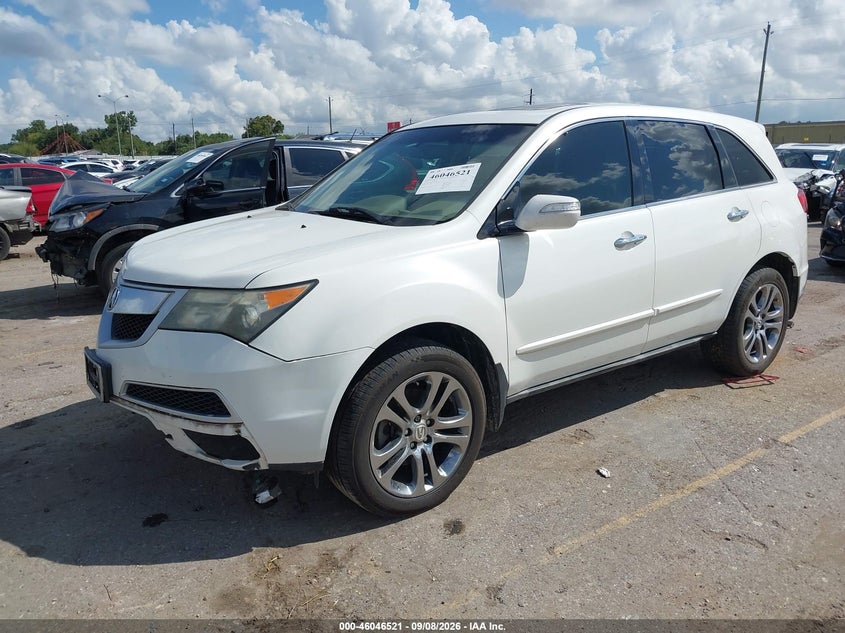 Vin: 2hnyd2h61bh528814, lot: 46545976, acura mdx technology package 20112