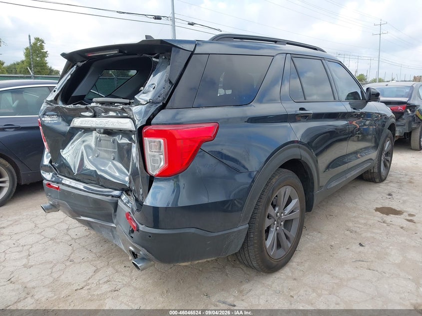 Vin: 1fmsk7dh7ngb02661, lot: 46545979, ford explorer xlt 20224