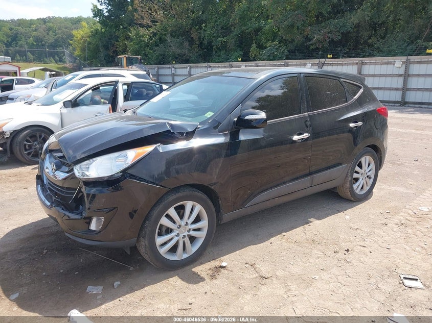 Vin: km8ju3ac1cu500678, lot: 46545991, hyundai tucson limited 20122