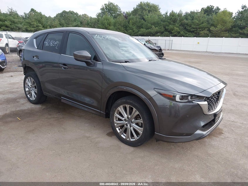Vin: jm3kfbxy3n0531934, lot: 46545997, mazda cx-5 2.5 turbo signature 20221