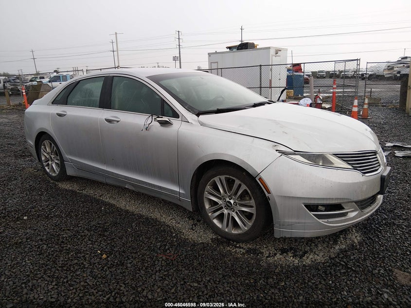Vin: 3ln6l2lu3er813685, lot: 46546053, lincoln mkz hybrid 20141