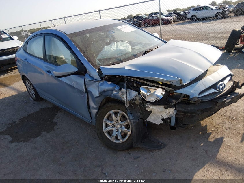 Vin: kmhct4ae8eu717621, lot: 46546069, hyundai accent gls 2014 img_1