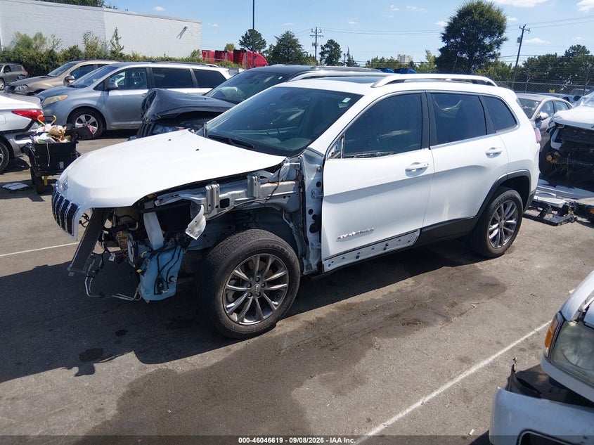 Vin: 1c4pjlmx1md203661, lot: 46546073, jeep cherokee latitude lux fwd 20212