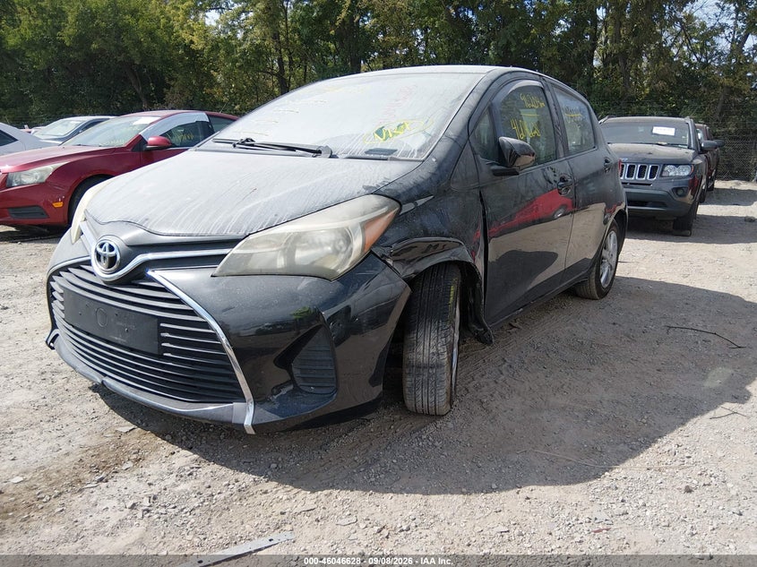 Vin: vnkktud3xfa036123, lot: 46546083, toyota yaris le 20152