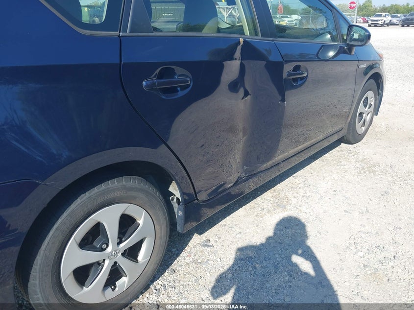 TOYOTA PRIUS 2012 VIN JTDKN3DU4C0334092