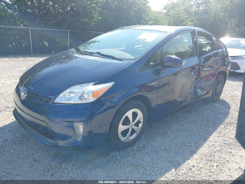 2012 TOYOTA PRIUS auction photo 2