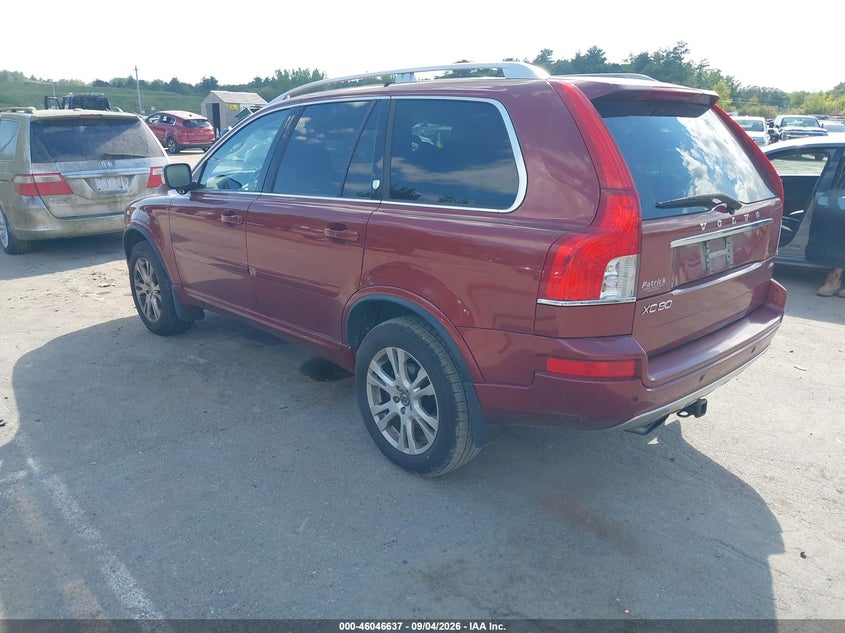 Vin: yv4952czxd1644391, lot: 46546092, volvo xc90 3.2/3.2 platinum/3.2 premier plus 20133