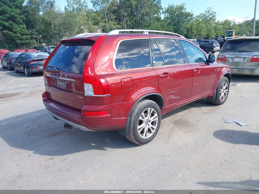 Vin: yv4952czxd1644391, lot: 46546092, volvo xc90 3.2/3.2 platinum/3.2 premier plus 20134