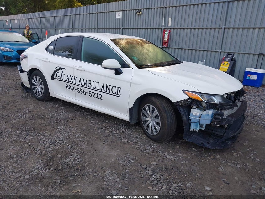Vin: 4t1c31ak8pu619051, lot: 46546096, toyota camry le hybrid 20231