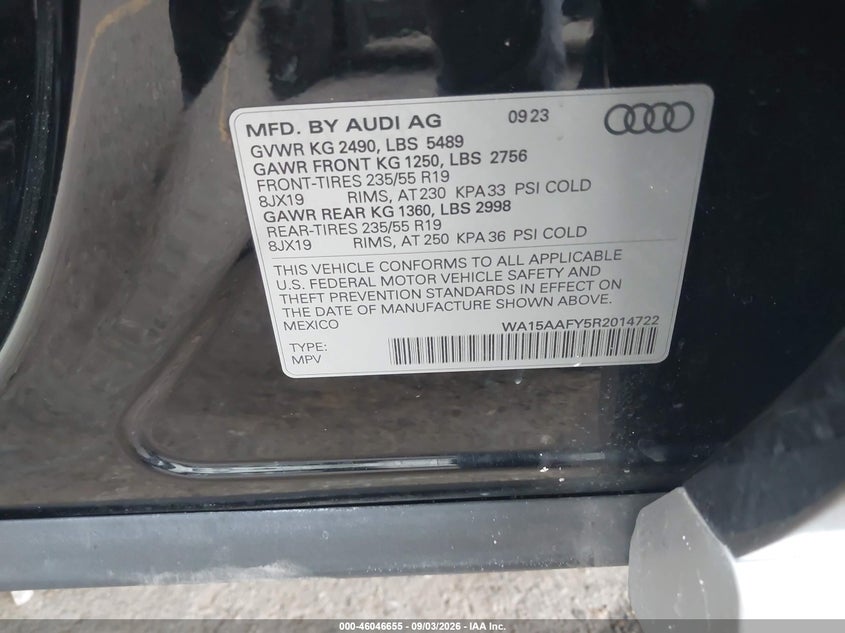 AUDI Q5 SPORTBACK - zdjęcie 9