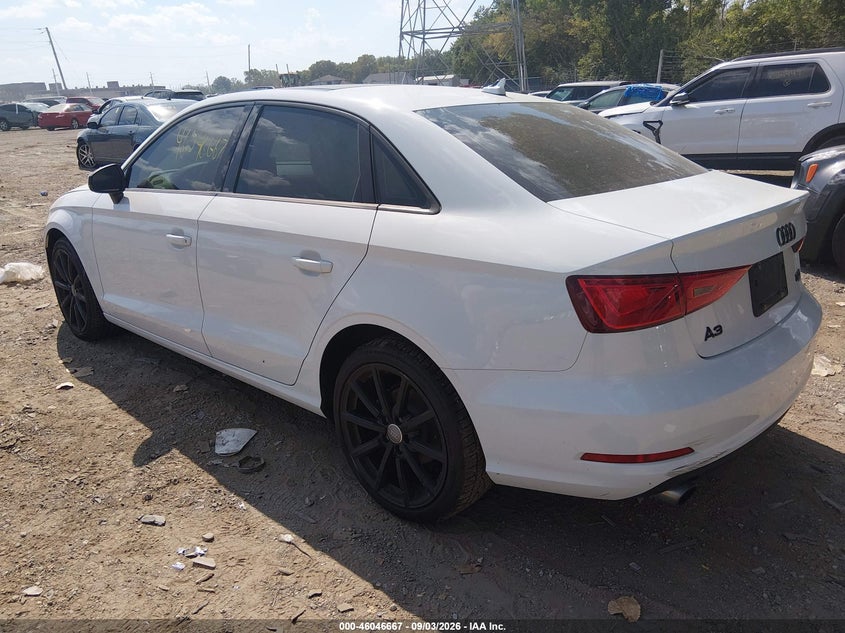 AUDI A3 2015 VIN WAUBFGFFXF1015830