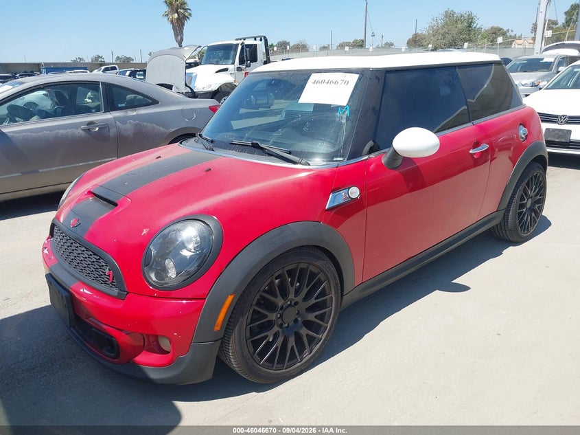 Vin: wmwsv3c51cty16573, lot: 46546125, mini cooper s 20122