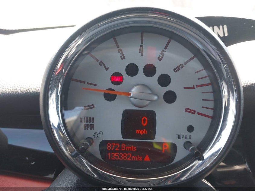 MINI COOPER S 2012 VIN WMWSV3C51CTY16573