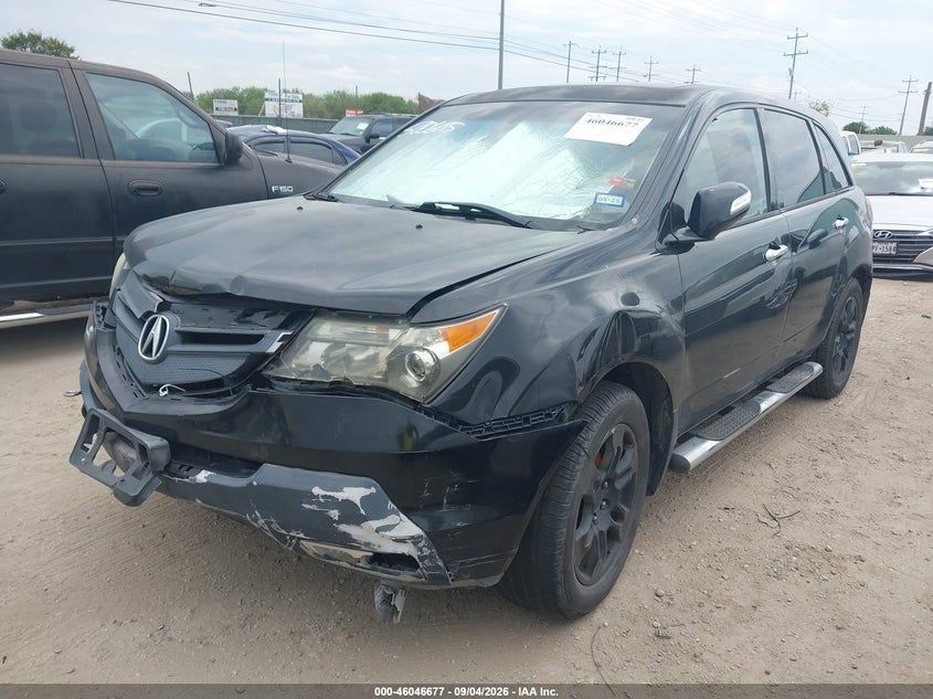 ACURA MDX 2008 VIN 2HNYD28388H500605