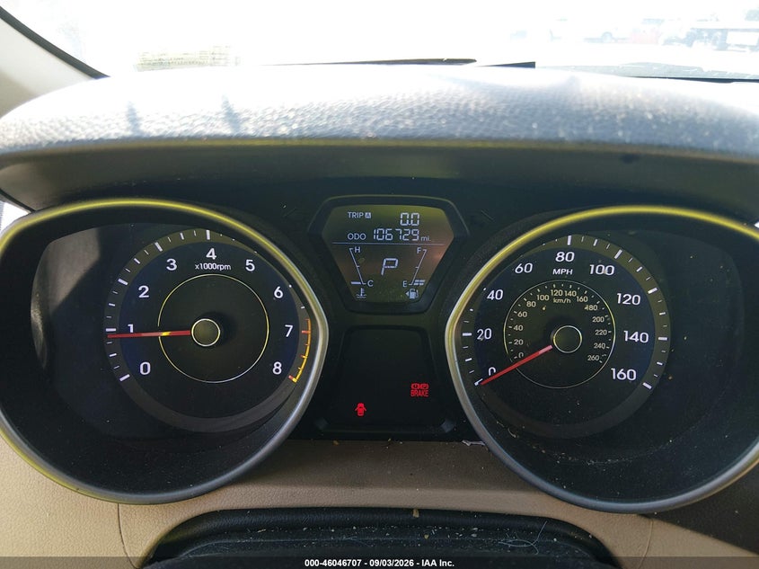 2013 HYUNDAI ELANTRA auction photo 7