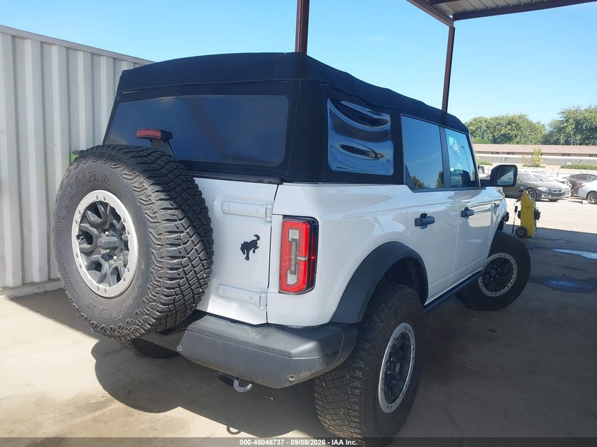Vin: 1fmee5dp2plb93963, lot: 46546193, ford bronco badlands 20234