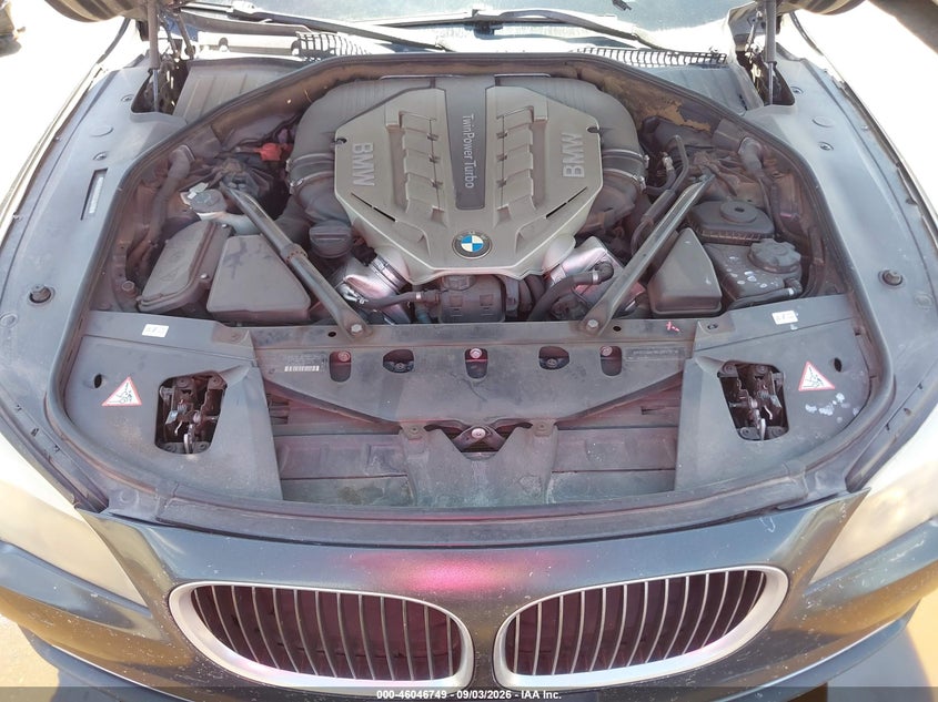 BMW 750LI 2011 VIN WBAKB8C59BCY66500