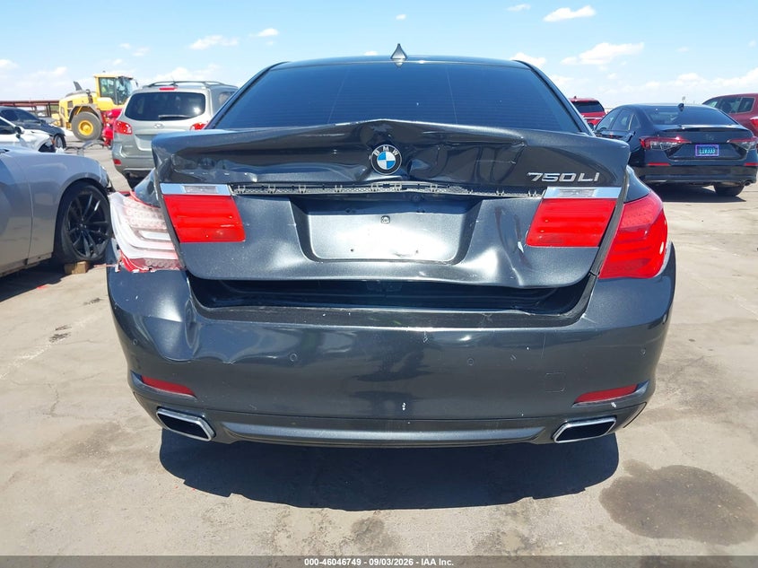 BMW 750LI 2011 VIN WBAKB8C59BCY66500