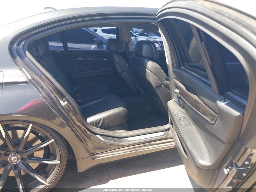 BMW 750LI 2011 VIN WBAKB8C59BCY66500