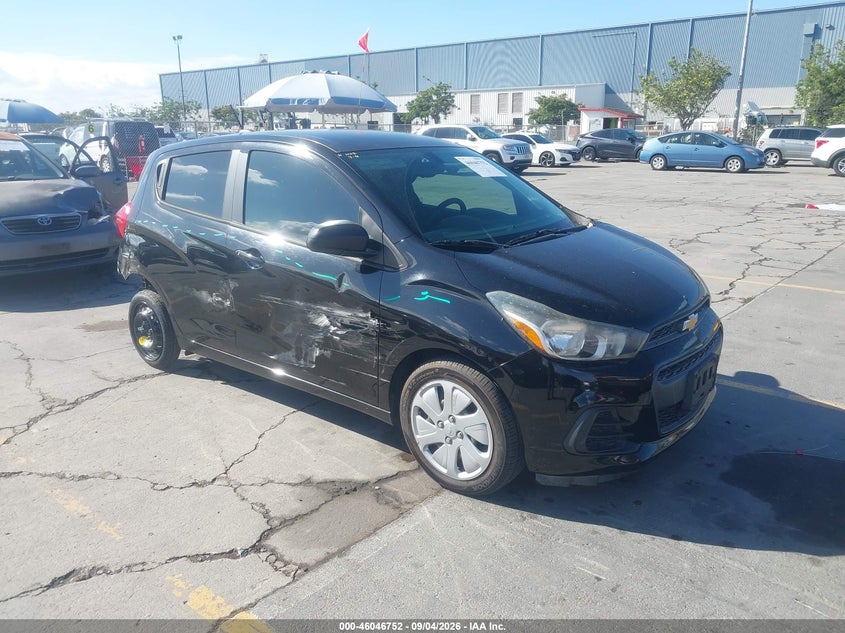 Vin: kl8cb6sa1hc721124, lot: 46546207, chevrolet spark ls cvt 2017 img_1