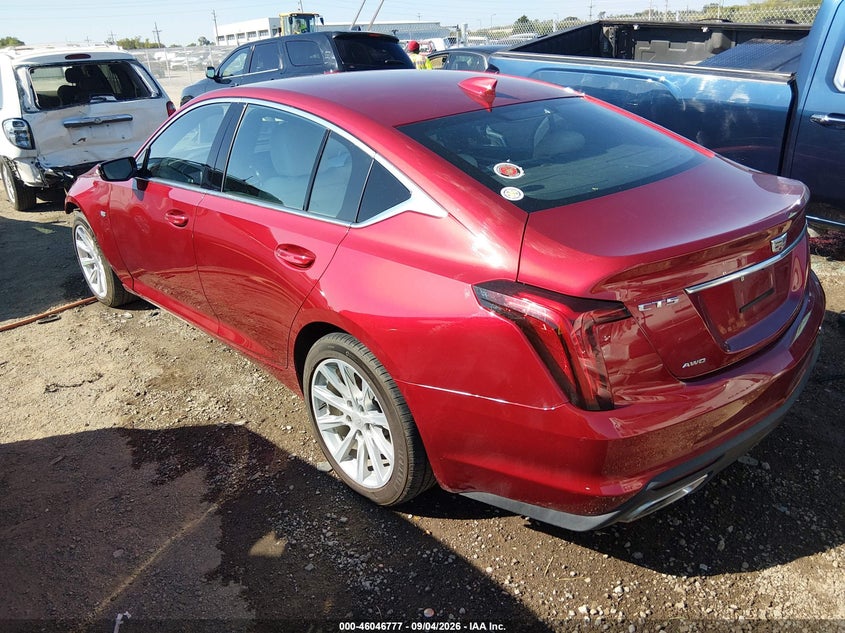 Vin: 1g6ds5rk8r0106242, lot: 46546232, cadillac ct5 luxury 20243