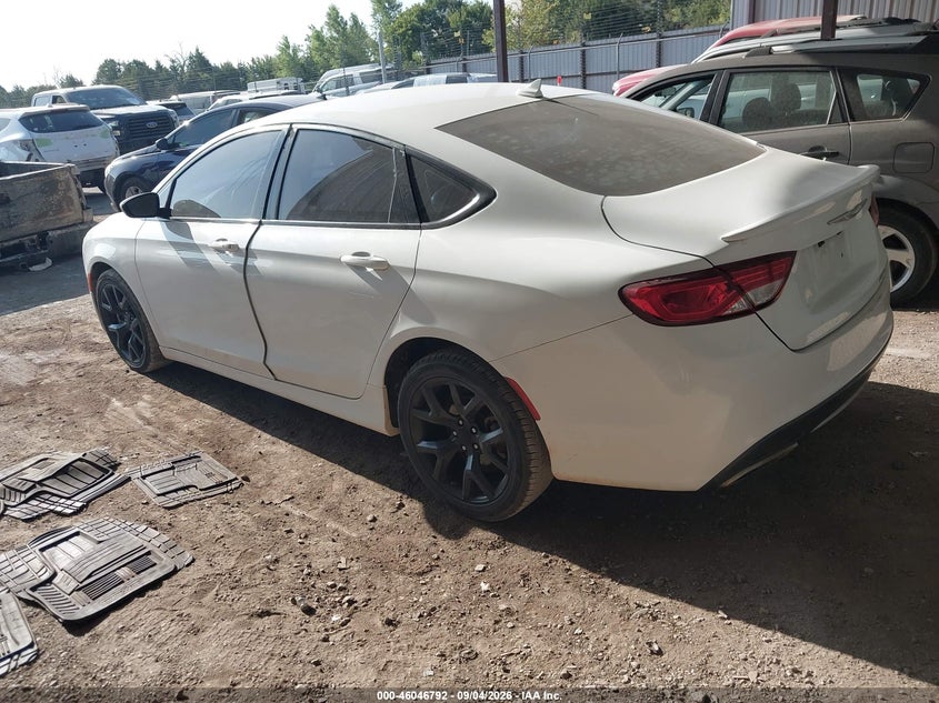 2015 CHRYSLER 200 auction photo 3