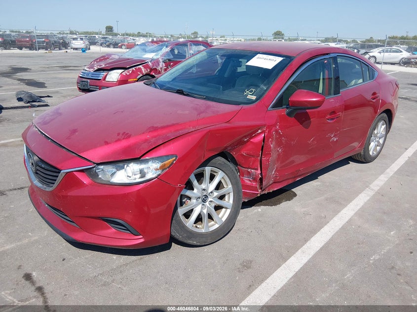 Vin: jm1gj1u58g1416387, lot: 46546259, mazda mazda6 i sport 20162