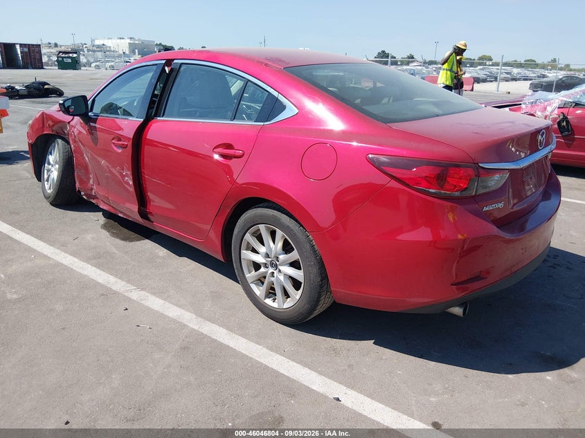 Vin: jm1gj1u58g1416387, lot: 46546259, mazda mazda6 i sport 20163
