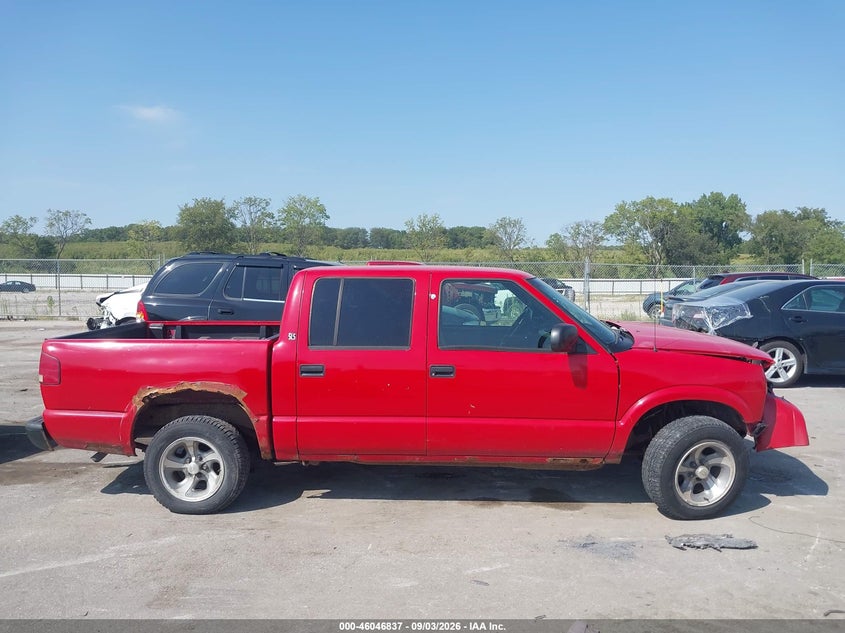 GMC SONOMA 2002 VIN 1GTDT13W32K130165