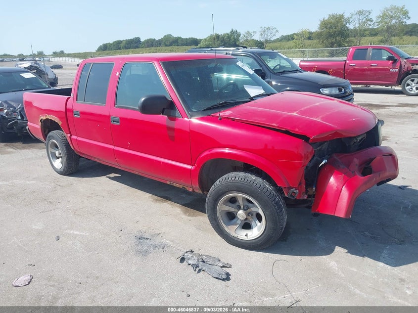 GMC SONOMA 2002 VIN 1GTDT13W32K130165