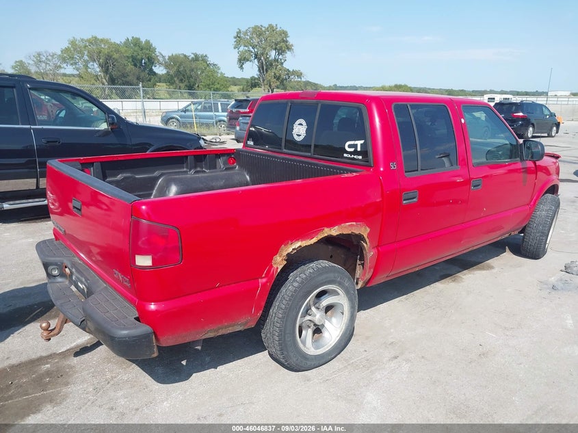 GMC SONOMA 2002 VIN 1GTDT13W32K130165