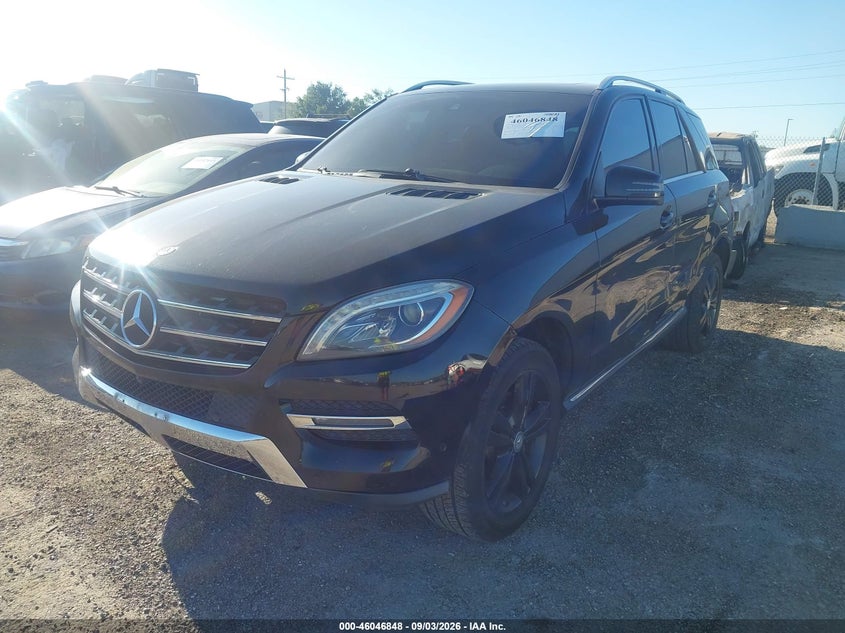 2014 MERCEDES-BENZ ML 350 BLUETEC auction photo 2