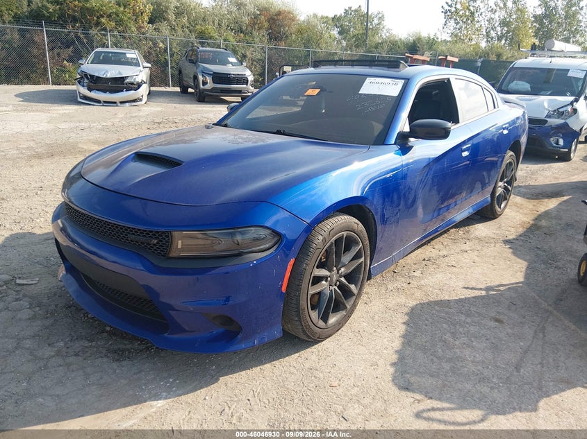 Vin: 2c3cdxmg7nh232605, lot: 46546385, dodge charger gt awd 20222