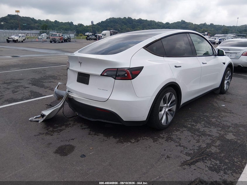 Vin: 5yjygdee9mf260947, lot: 46546411, tesla model y long range dual motor all-wheel drive 20214