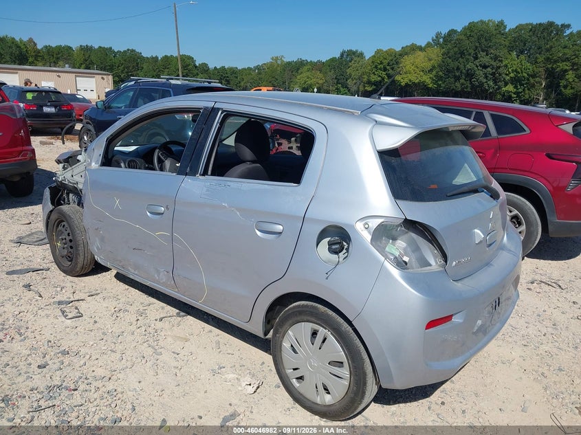Vin: ml32a3hj2lh005780, lot: 46546437, mitsubishi mirage es/se 20203