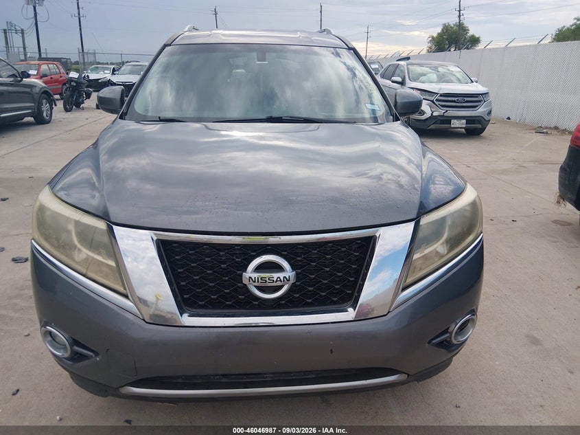 2015 NISSAN PATHFINDER SPORT UTILITY VEHICLE 3.5L V-6 DOHC, VVT, REGULAR , 260HP