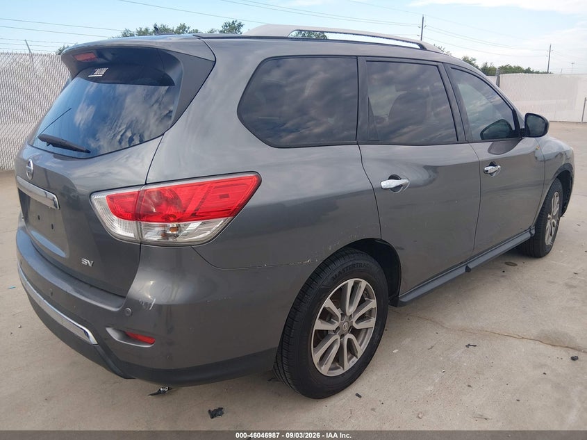 2015 NISSAN PATHFINDER auction photo 4