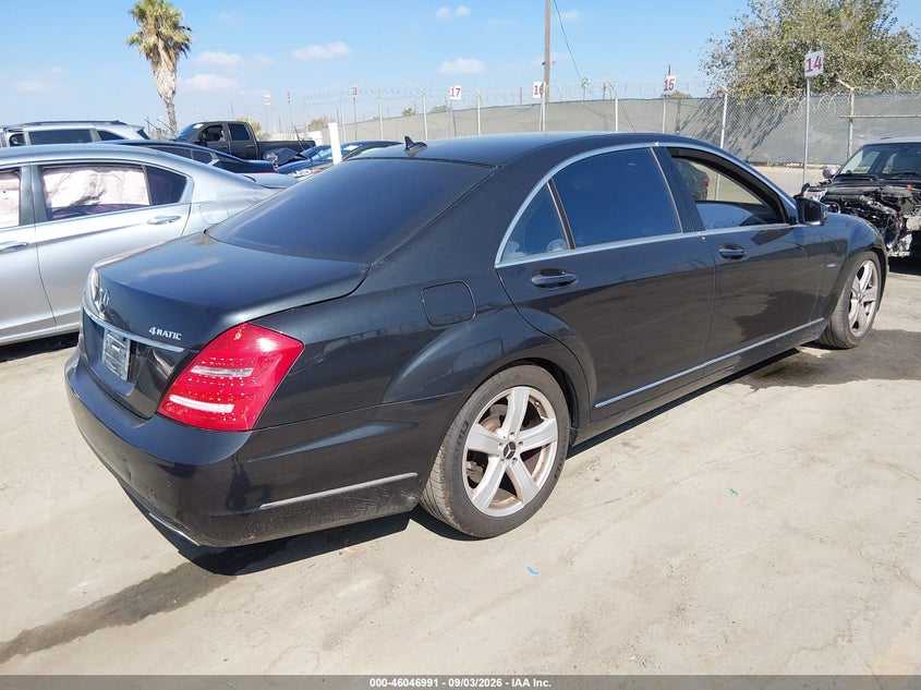 2012 MERCEDES-BENZ S 550 — zdjęcie 4