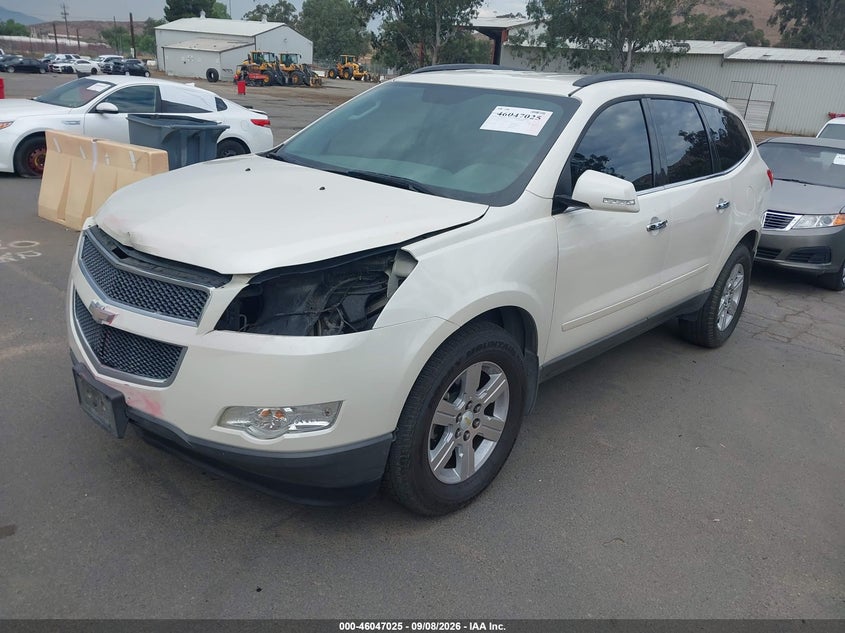 Vin: 1gnkrged5bj115250, lot: 46546480, chevrolet traverse 1lt 20112