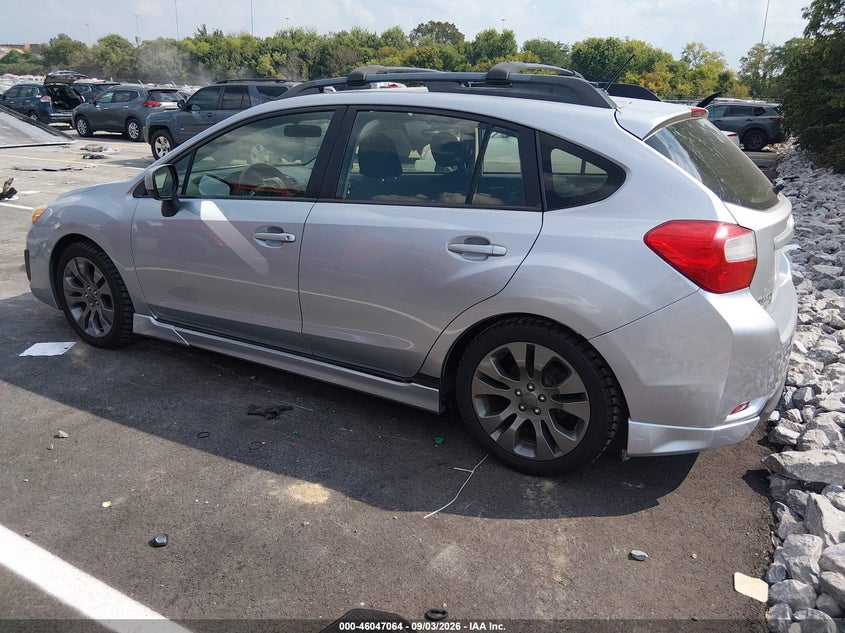 2014 SUBARU IMPREZA auction photo 3