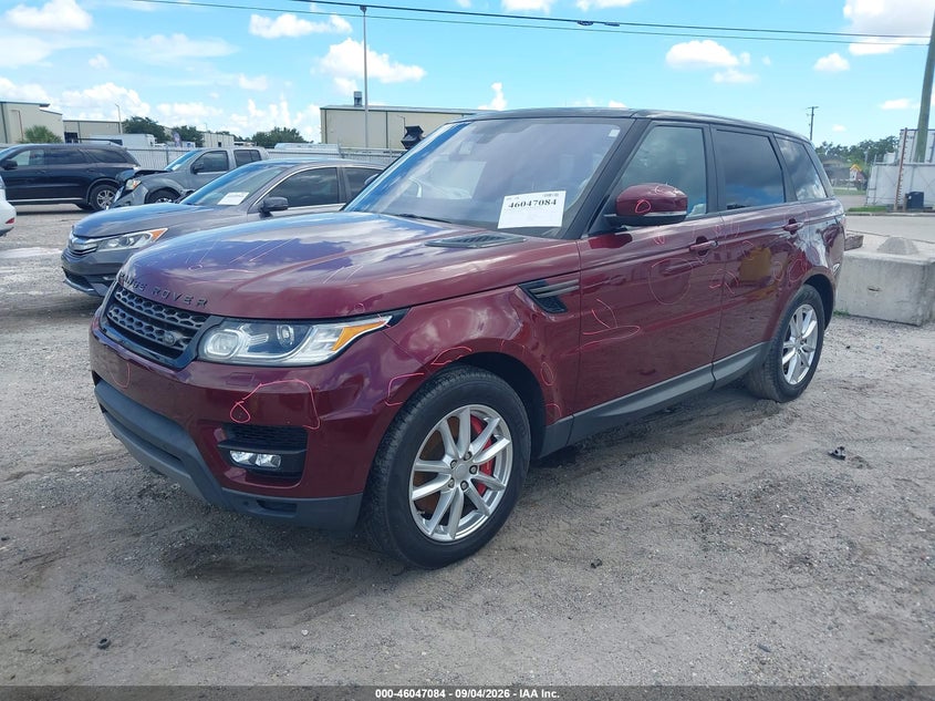 2016 LAND ROVER RANGE ROVER SPORT auction photo 2