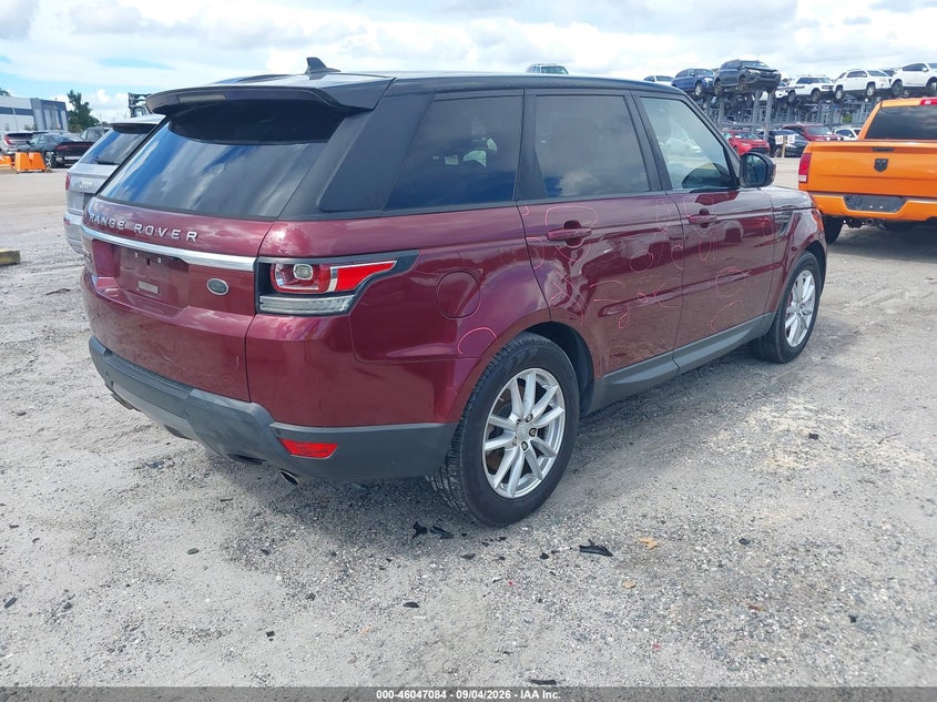 2016 LAND ROVER RANGE ROVER SPORT auction photo 4