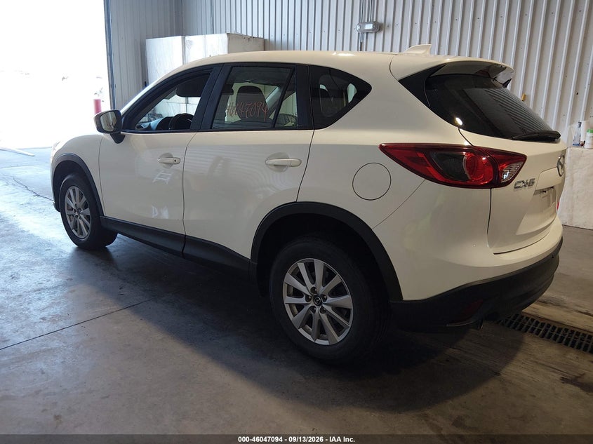 Vin: jm3ke2be4f0457232, lot: 46546549, mazda cx-5 sport 20153