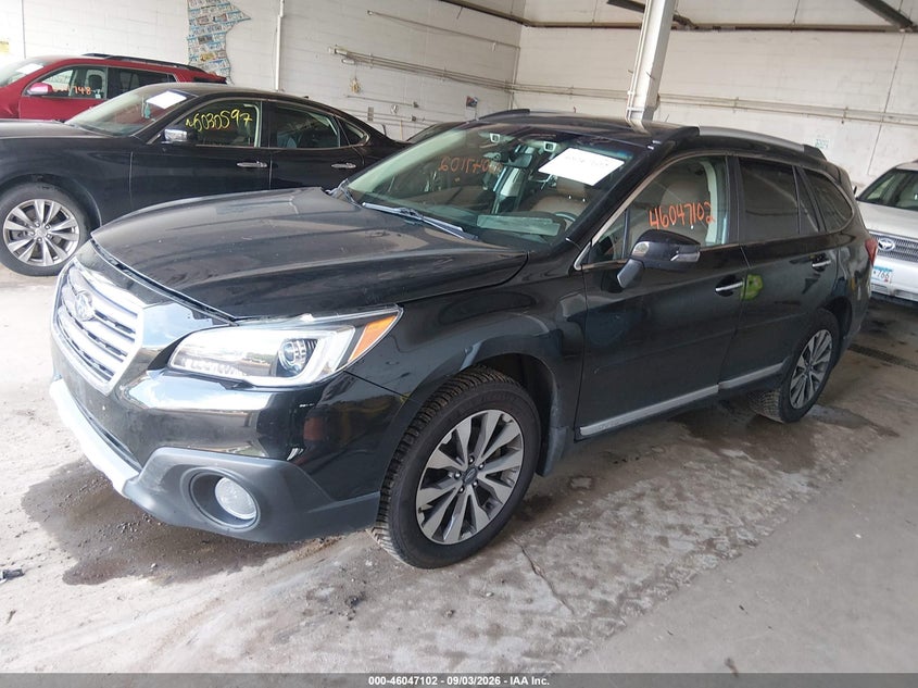 Vin: 4s4bsatc0h3336218, lot: 46546557, subaru outback 2.5i touring 20172