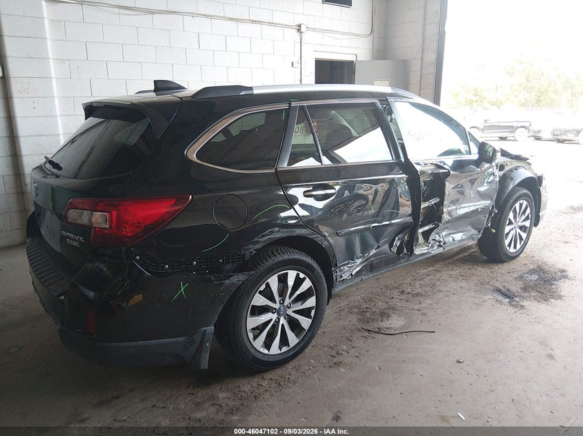 Vin: 4s4bsatc0h3336218, lot: 46546557, subaru outback 2.5i touring 20174