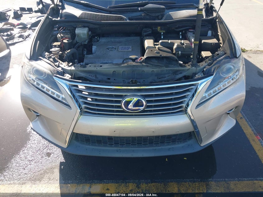 LEXUS RX 450H 2015 VIN 2T2BC1BA5FC009458
