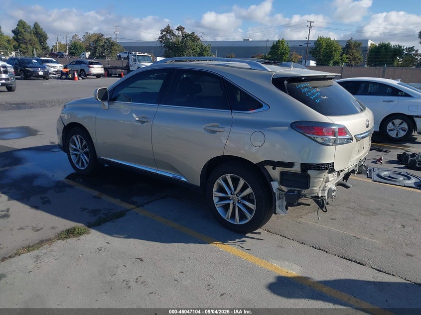 LEXUS RX 450H 2015 VIN 2T2BC1BA5FC009458