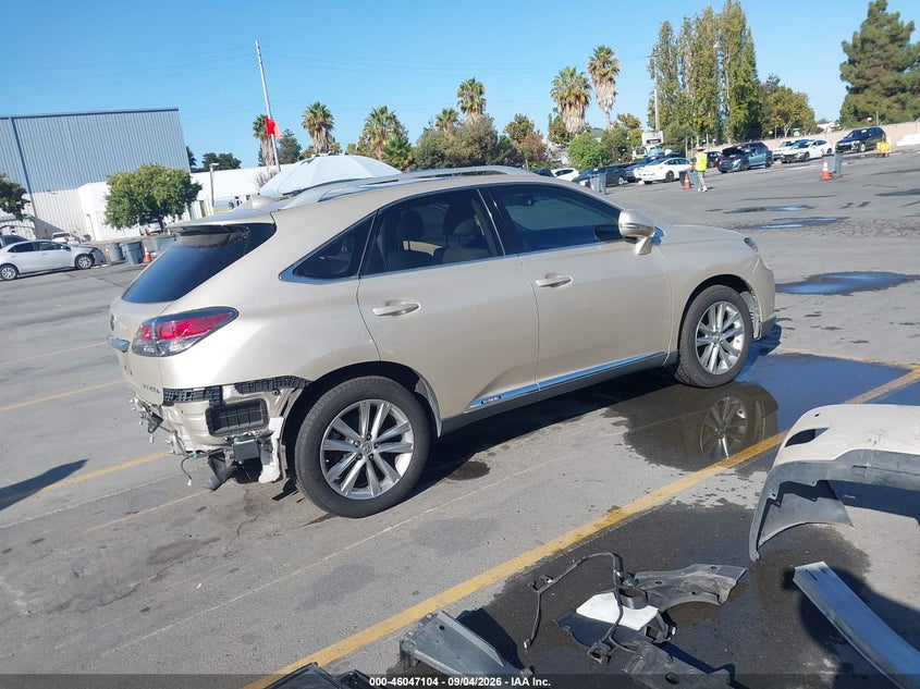 LEXUS RX 450H 2015 VIN 2T2BC1BA5FC009458